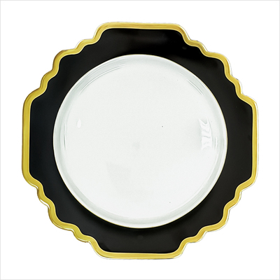 Teller flach 27 cm _Sunflower schwarz__top